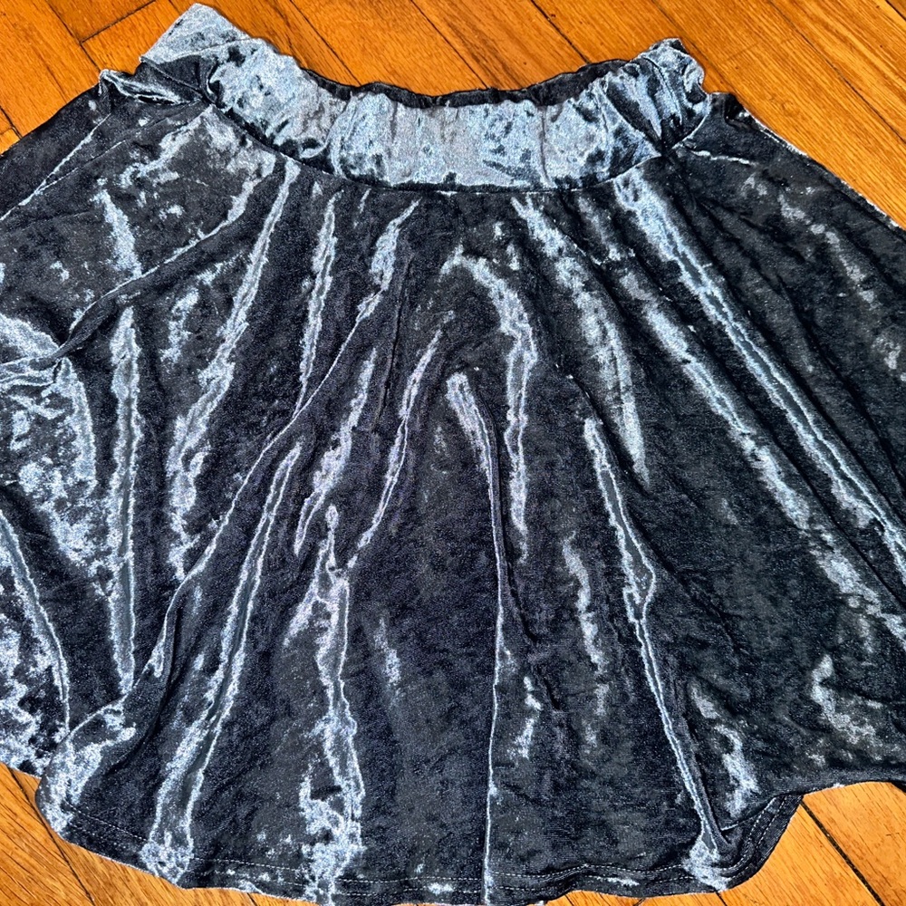 Elegant Velvet Skirt